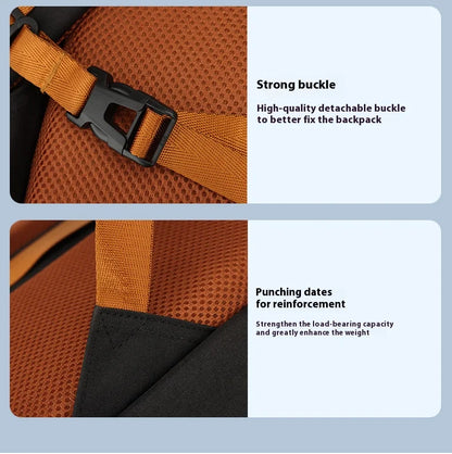 Multi purpose travel backpack with shoe compartment