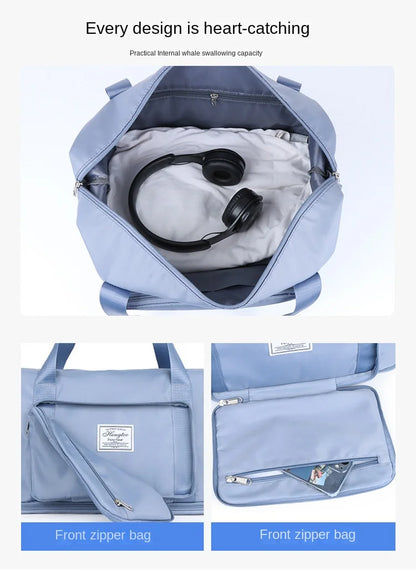 Foldable Fitness Travel Duffel Bag