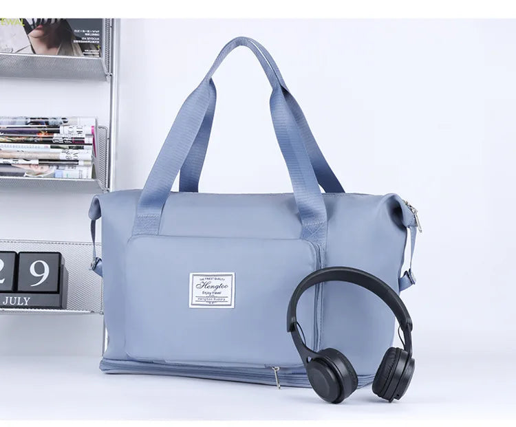 Foldable Fitness Travel Duffel Bag